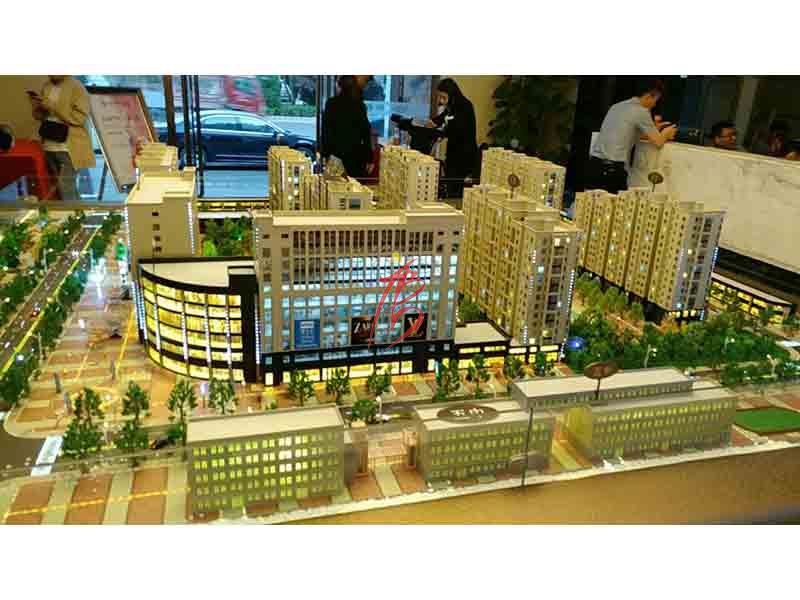 山西沙盤模型建筑篇——龍城天悅