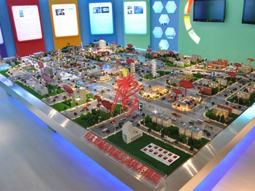 山西模型公司——立體停車庫場景演示