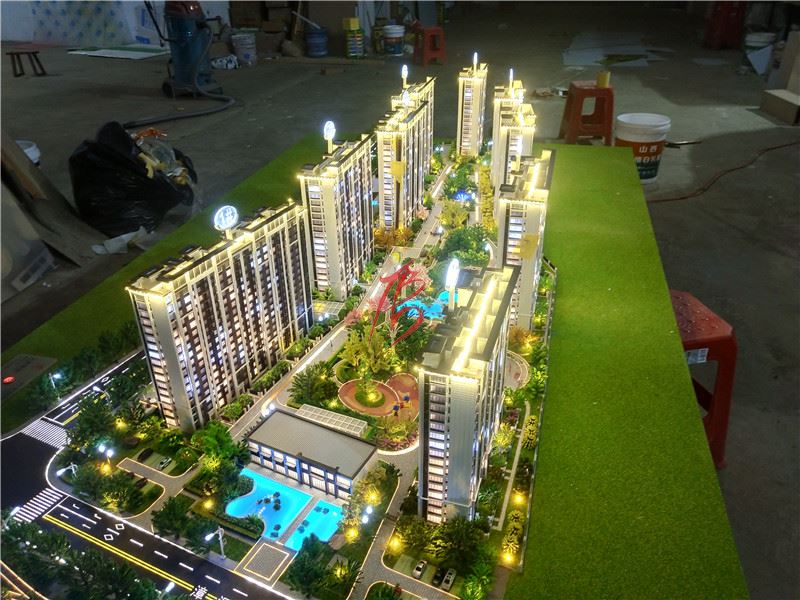 商業(yè)房地產(chǎn)沙盤模型制作