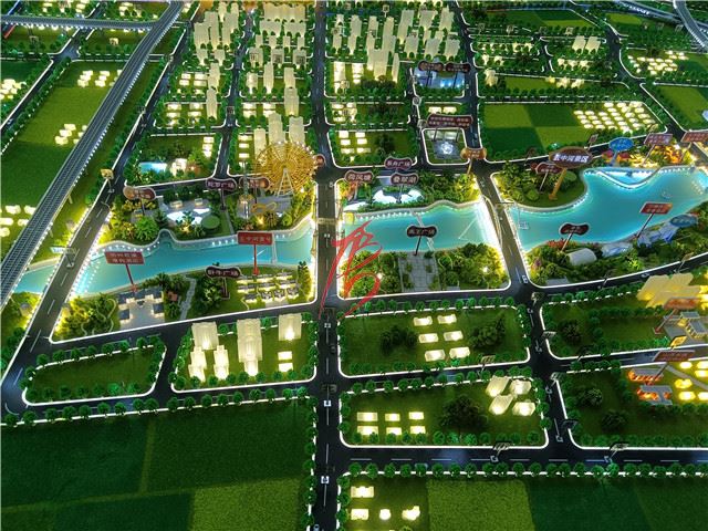 山西沙盤模型-忻州太忻奇村國際康養(yǎng)文旅綜合體